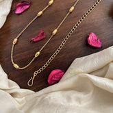 Vriksham Traditional Gold Look Alike Beaded Thin Hipchain-G20080